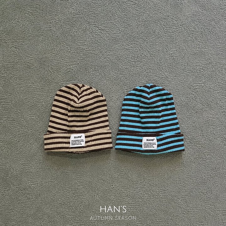 Han's - Korean Children Fashion - #childofig - Stripe Beanie