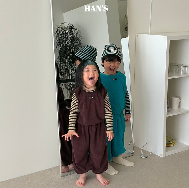 Han's - Korean Children Fashion - #childofig - Terry Sleeveless Top - 3