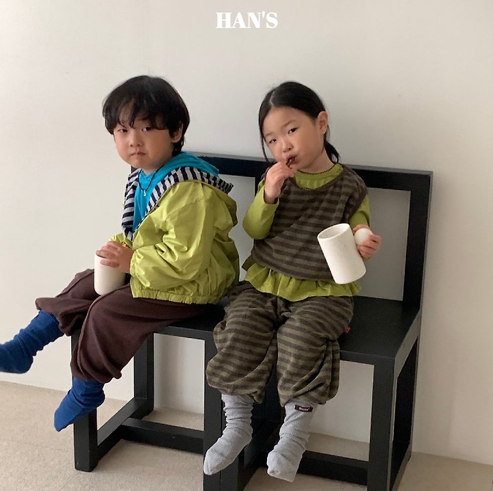 Terry Stripe Pants by Han's for Child - view 12