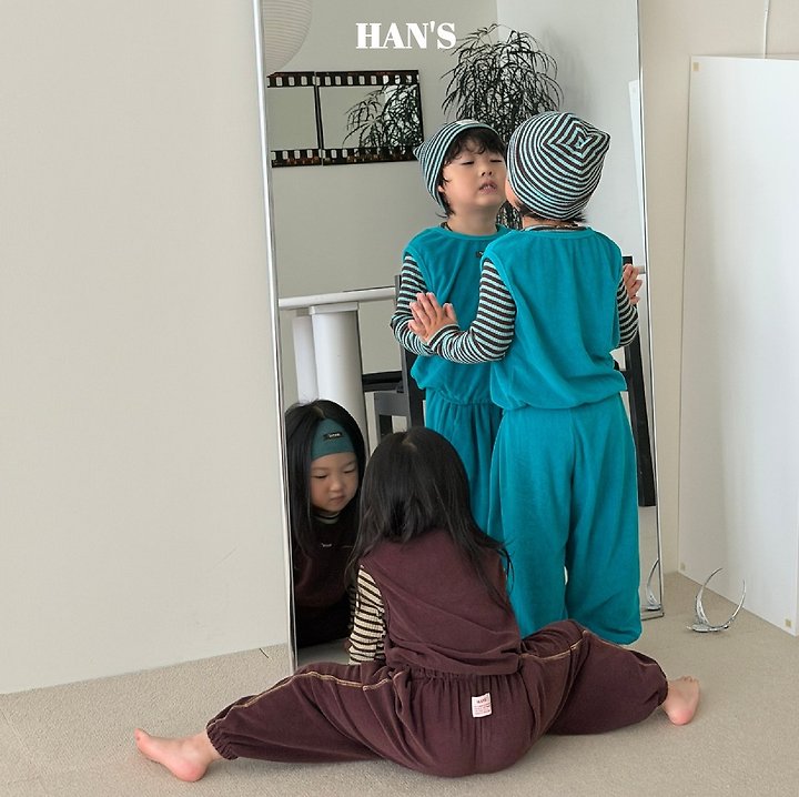 Han's - Korean Children Fashion - #discoveringself - Terry Pants - 8
