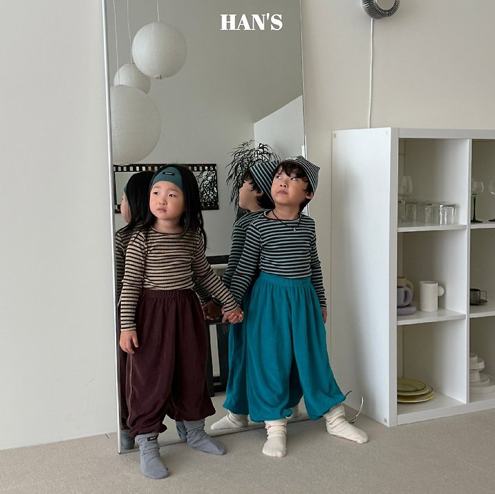 Han's - Korean Children Fashion - #fashionkids - Terry Pants - 9