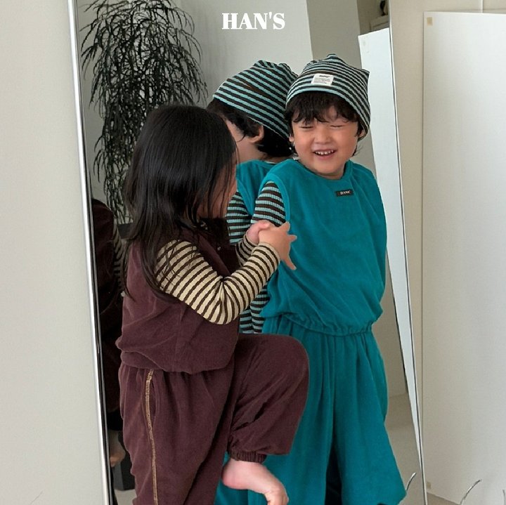 Han's - Korean Children Fashion - #fashionkids - Terry Sleeveless Top - 7