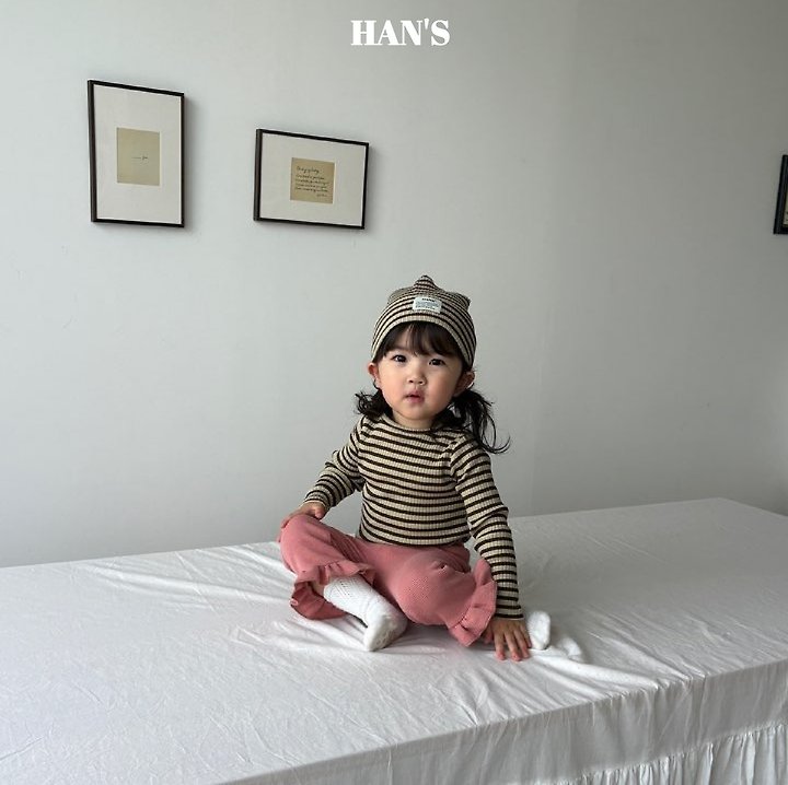 Han's - Korean Children Fashion - #fashionkids - Sugar Stripe Tee - 7