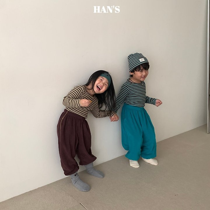 Han's - Korean Children Fashion - #kidsshorts - Terry Pants - 10