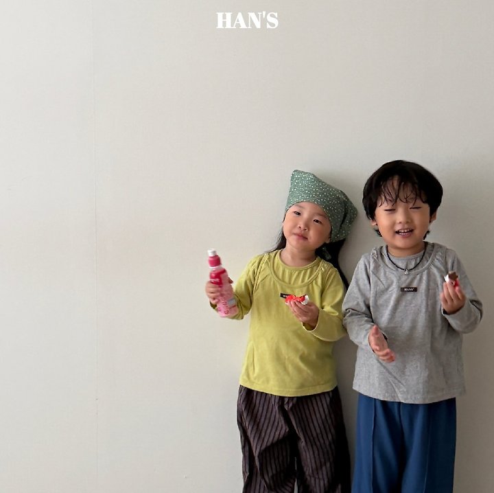 Han's - Korean Children Fashion - #kidsshorts - Limit Tee - 3