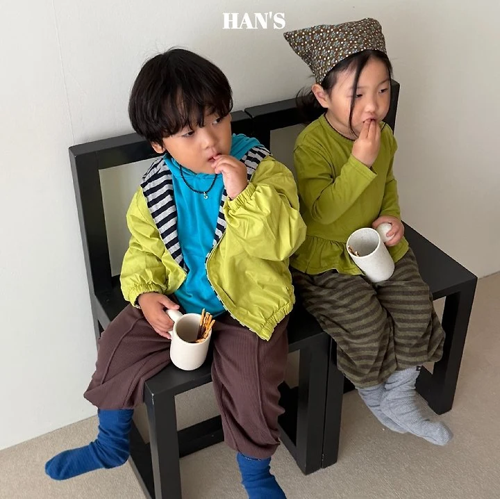 Han's - Korean Children Fashion - #kidsshorts - Reversible Jacket - 12