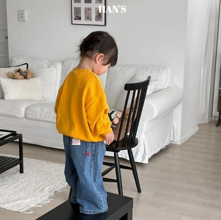 Han's - Korean Children Fashion - #kidsshorts - Basic Denim Pants - 6