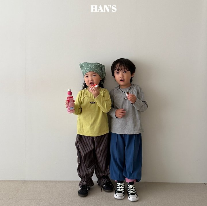 Han's - Korean Children Fashion - #kidsshorts - Limit Tee - 4