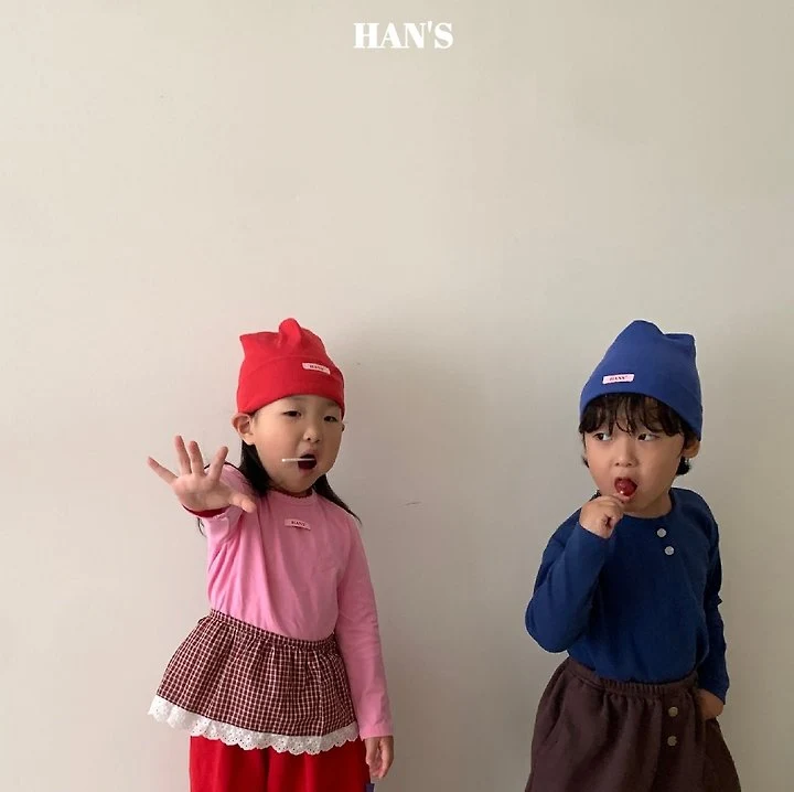 Han's - Korean Children Fashion - #kidsstore - Layered Check Apron - 11