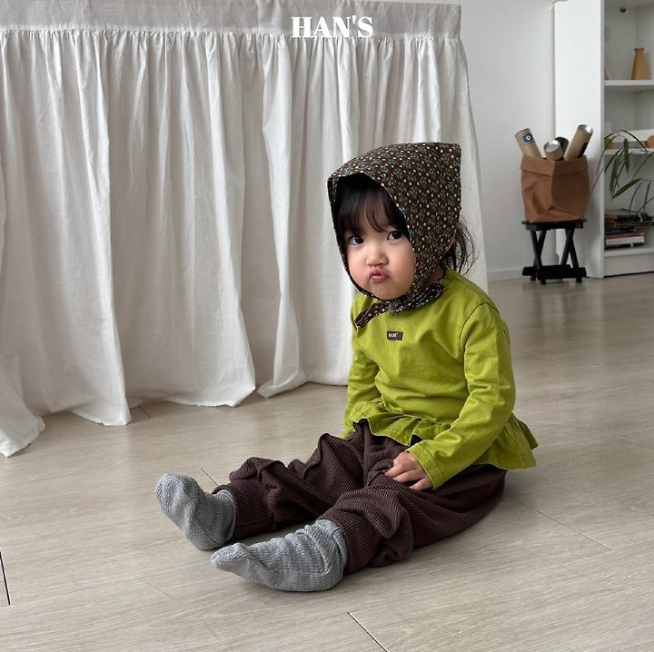 Han's - Korean Children Fashion - #kidzfashiontrend - Pin Frill Tee - 6