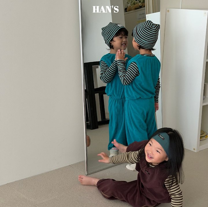 Han's - Korean Children Fashion - #kidzfashiontrend - Sugar Stripe Tee - 10