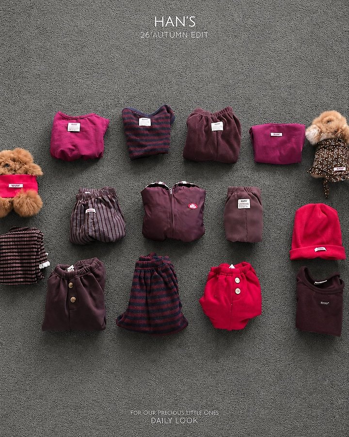 Han's - Korean Children Fashion - #littlefashionista - Terry Sleeveless Top - 12