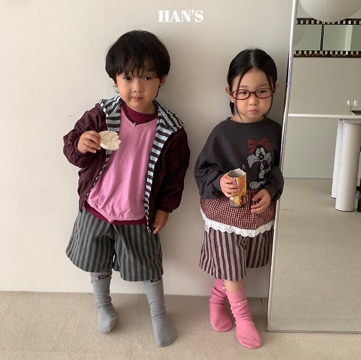 Han's - Korean Children Fashion - #magicofchildhood - Striped Pants - 12
