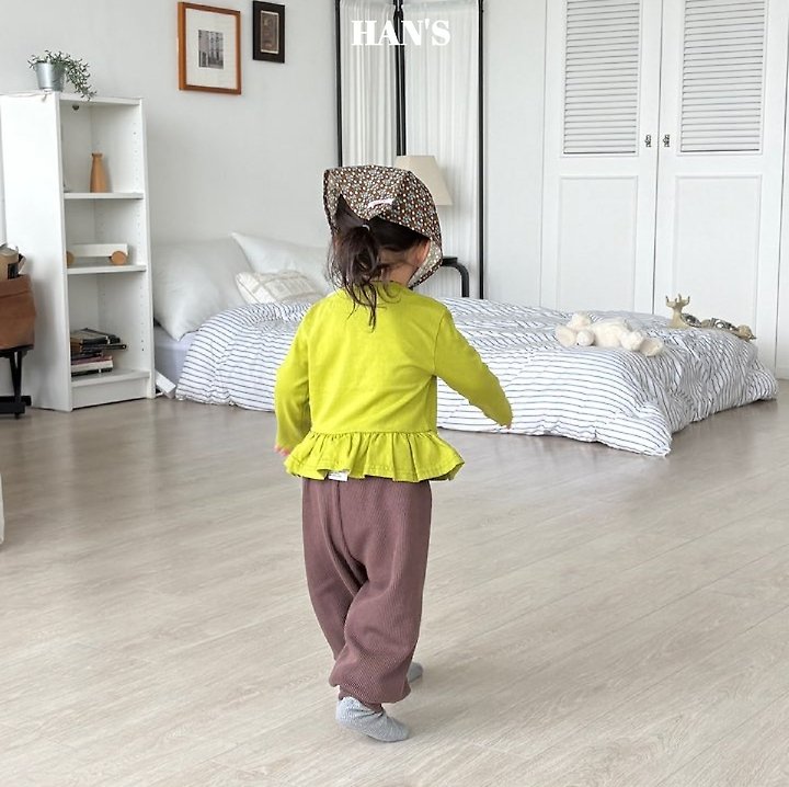 Han's - Korean Children Fashion - #magicofchildhood - Pin Frill Tee - 9