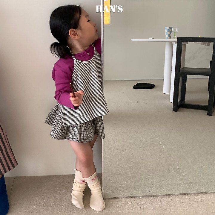 Han's - Korean Children Fashion - #littlefashionista - Cherry Embroidery Skirt - 4