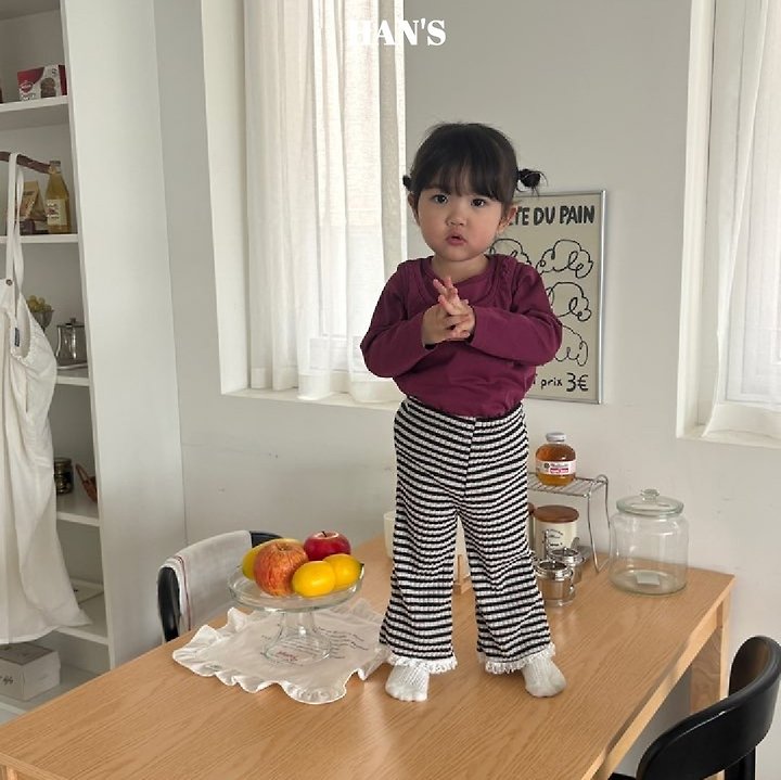 Han's - Korean Children Fashion - #minifashionista - Rosé Pants - 3