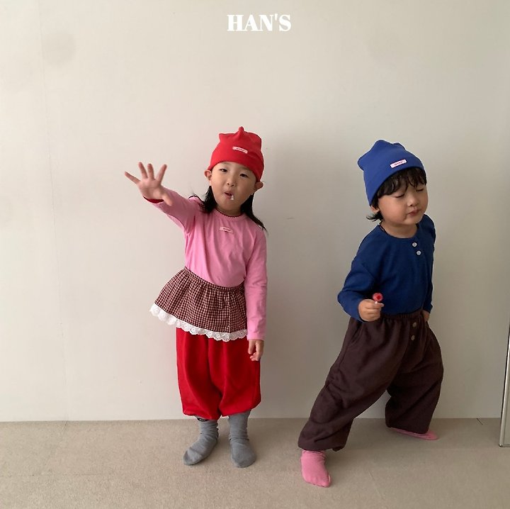 Han's - Korean Children Fashion - #prettylittlegirls - Color Tee - 9