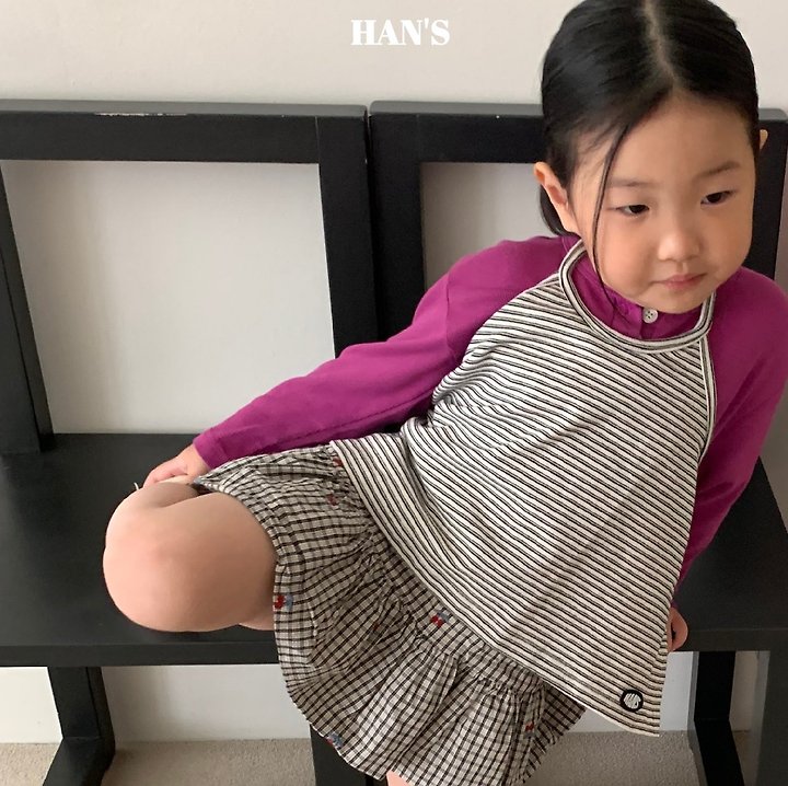 Han's - Korean Children Fashion - #stylishchildhood - Striped Halter Tee - 10