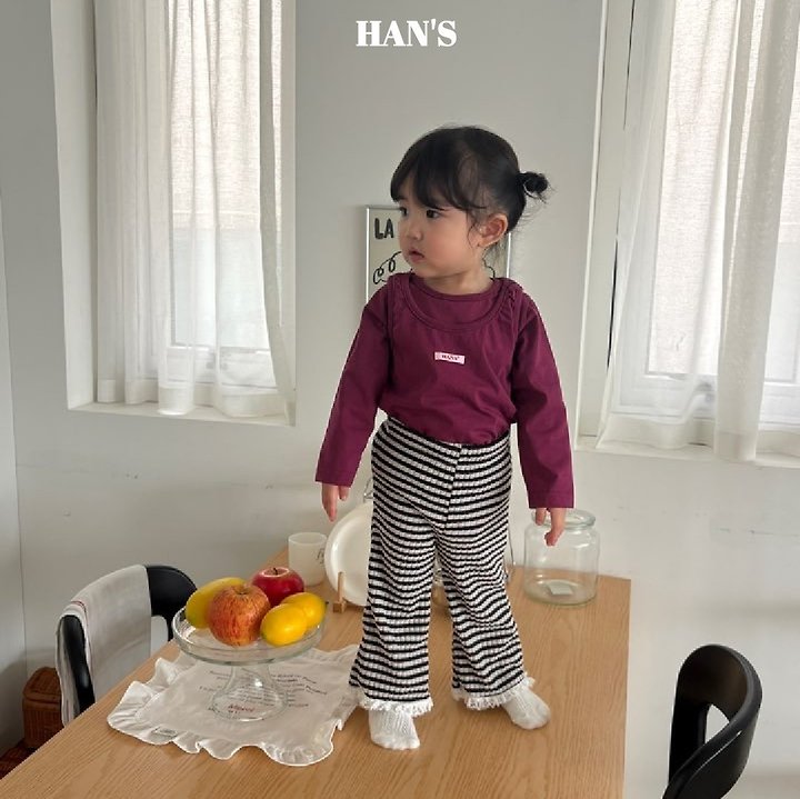 Han's - Korean Children Fashion - #todddlerfashion - Rosé Pants - 5