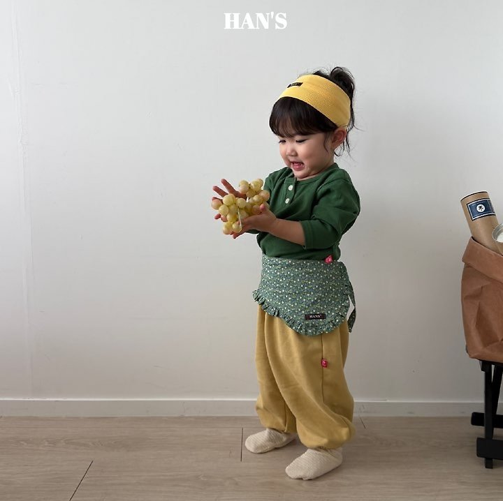 Han's - Korean Children Fashion - #todddlerfashion - Rich Apron - 3