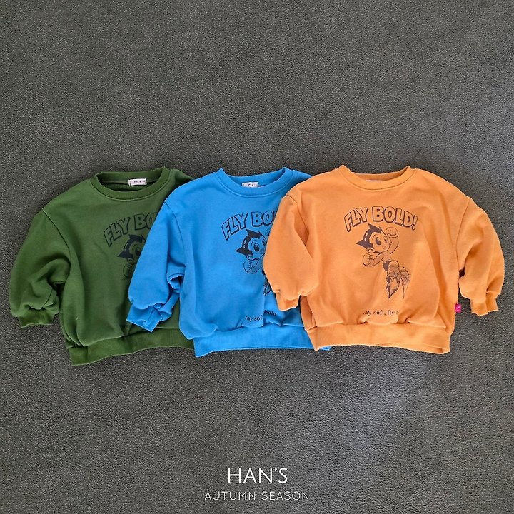 Han's - Korean Children Fashion - #todddlerfashion - Fly Atom Sweatshirt