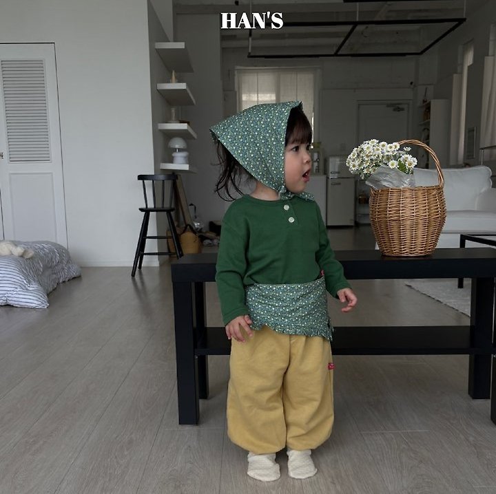 Han's - Korean Children Fashion - #todddlerfashion - Rich Apron - 4