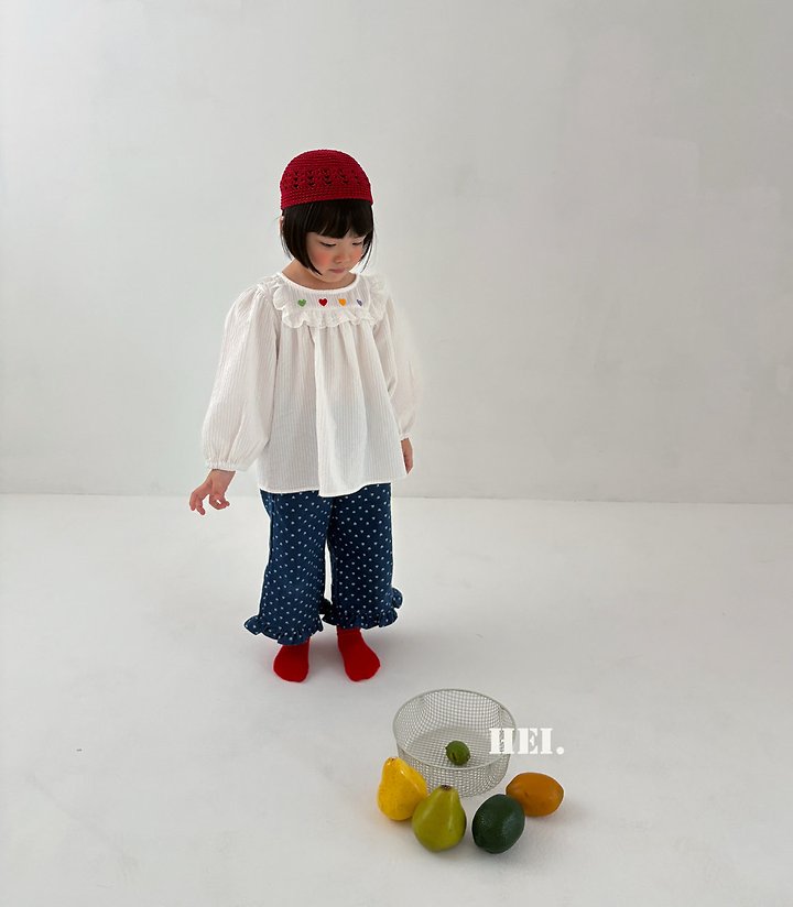 Hei - Korean Children Fashion - #Kfashion4kids - Frill Denim Pants - 12