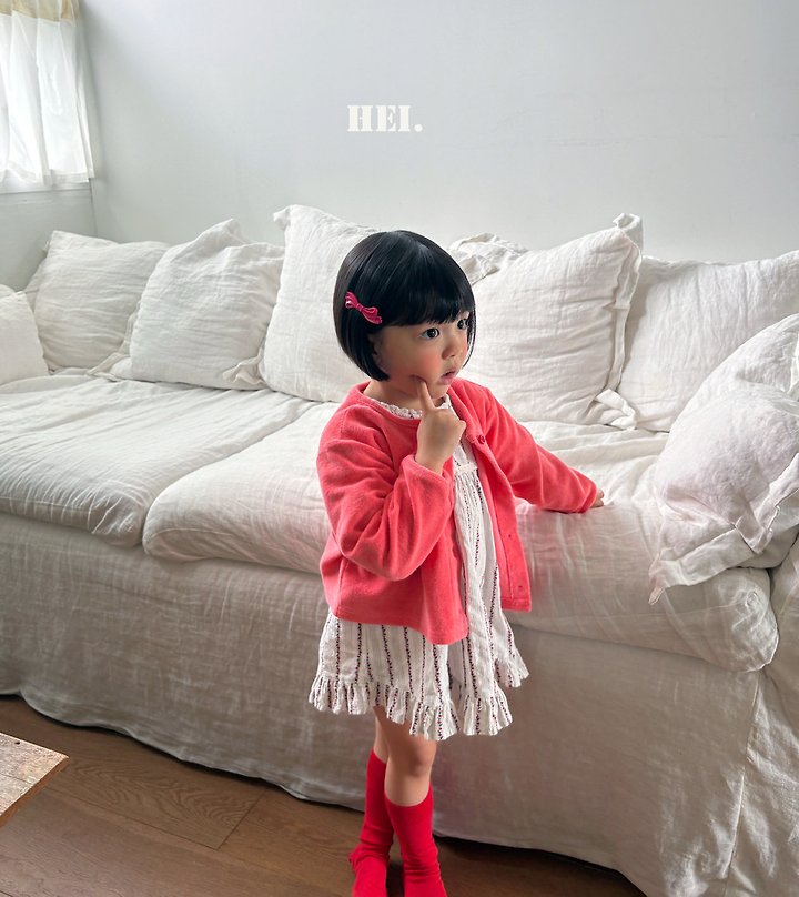 Hei - Korean Children Fashion - #childofig - Sage One Dress - 8