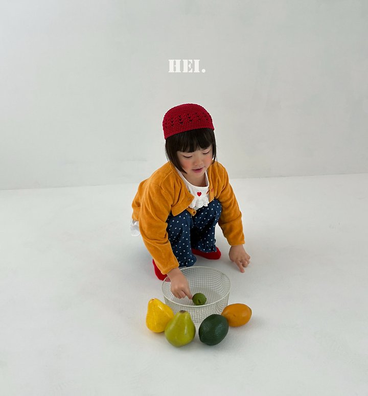 Hei - Korean Children Fashion - #childrensboutique - Frill Denim Pants - 5