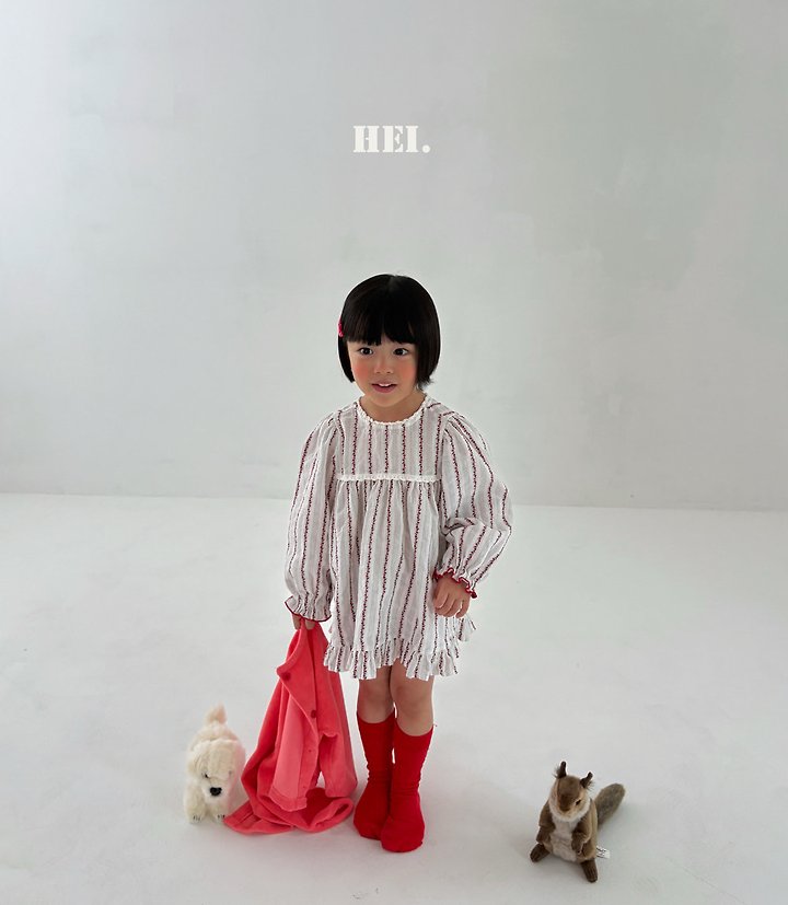 Hei - Korean Children Fashion - #childrensboutique - Sage One Dress - 10