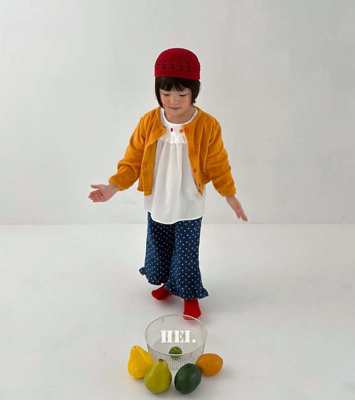 Hei - Korean Children Fashion - #designkidswear - Frill Denim Pants - 6