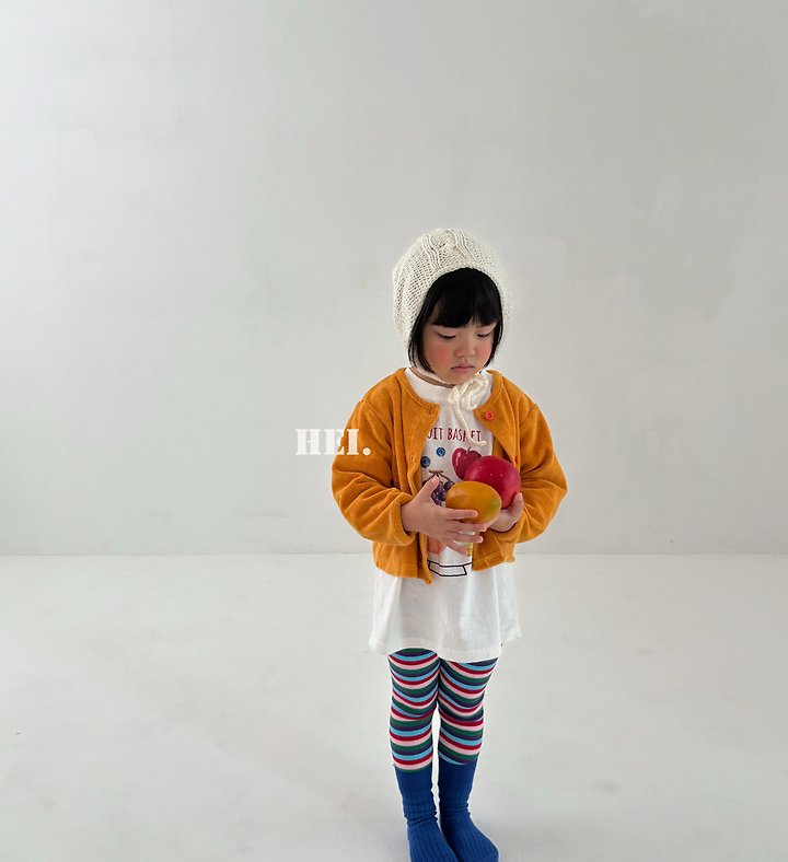 Hei - Korean Children Fashion - #discoveringself - Fruit Long Tee - 11