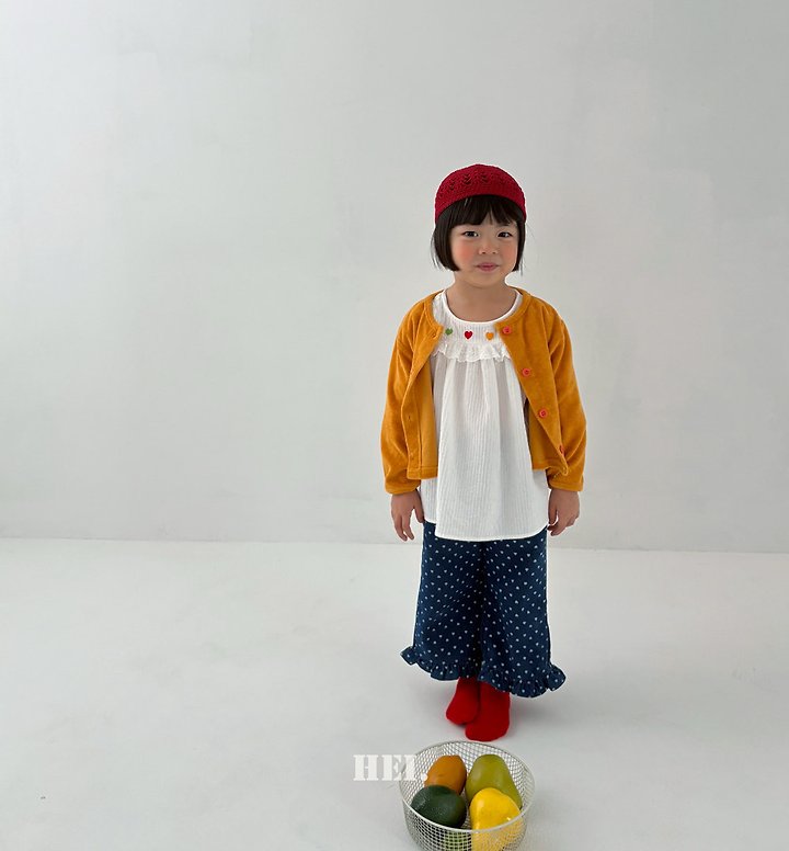 Hei - Korean Children Fashion - #discoveringself - Frill Denim Pants - 7