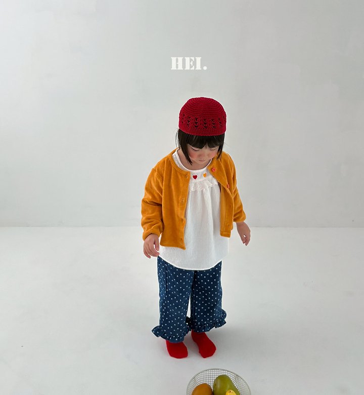 Hei - Korean Children Fashion - #kidsshorts - Frill Denim Pants - 9