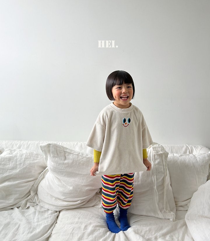 Hei - Korean Children Fashion - #kidsshorts - Peekaboo Tee - 12