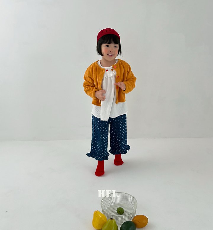 Hei - Korean Children Fashion - #kidsstore - Frill Denim Pants - 10