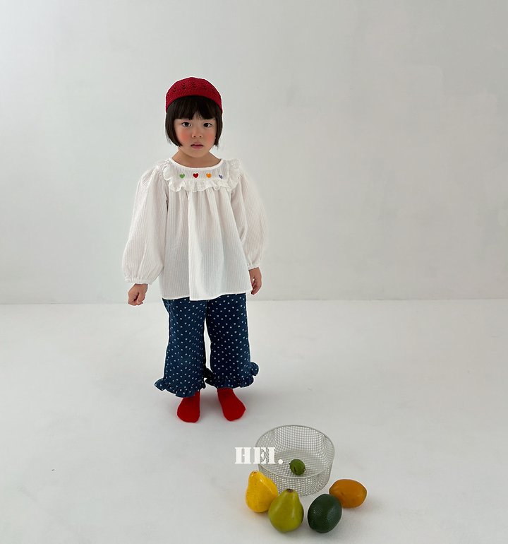 Hei - Korean Children Fashion - #kidzfashiontrend - Frill Denim Pants - 11