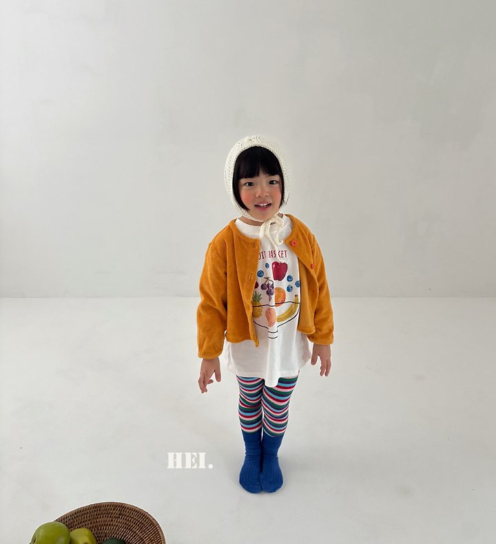 Hei - Korean Children Fashion - #minifashionista - Fruit Long Tee - 4