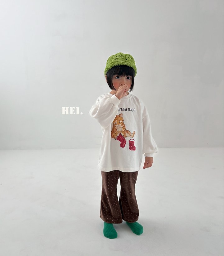 Hei - Korean Children Fashion - #prettylittlegirls - Totto Bootcut Pants - 8