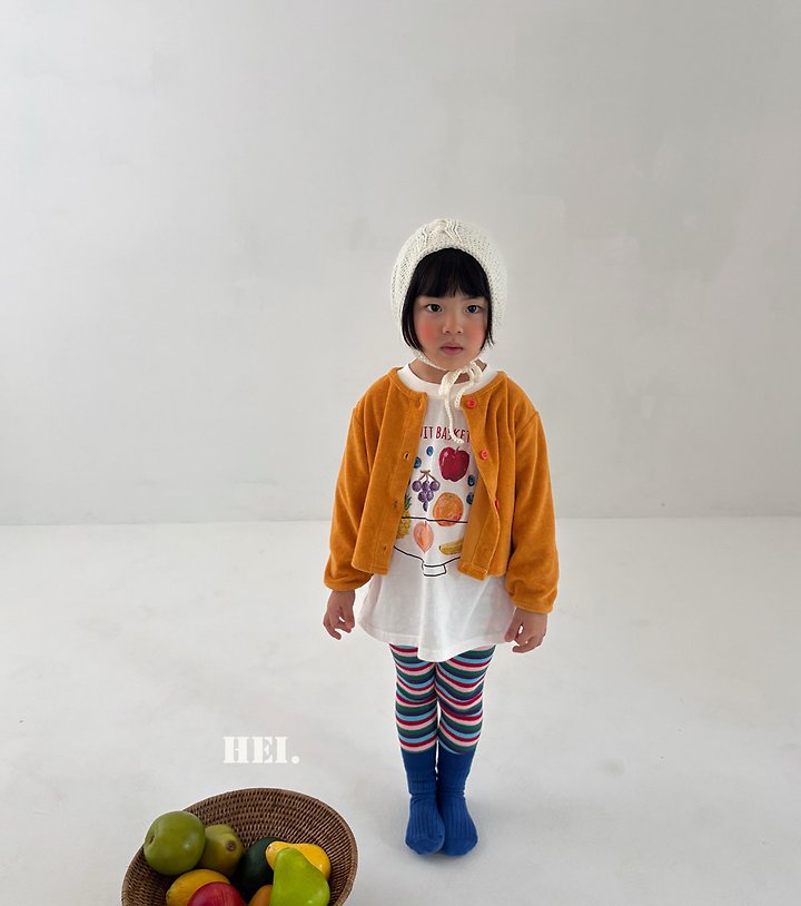 Hei - Korean Children Fashion - #todddlerfashion - Fruit Long Tee - 5