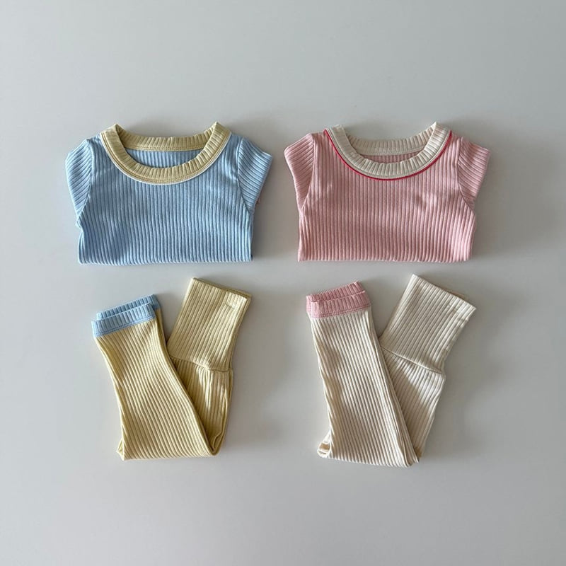 Here I Am - Korean Baby Fashion - #babyboutique - Palatte Pajamas - 8