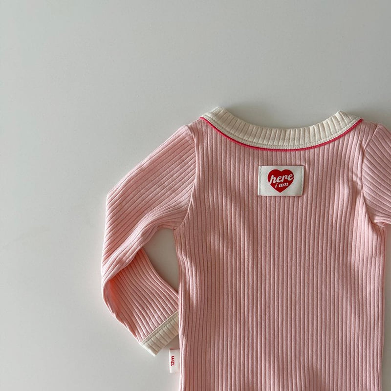 Here I Am - Korean Baby Fashion - #babyboutique - Palatte Pajamas - 9