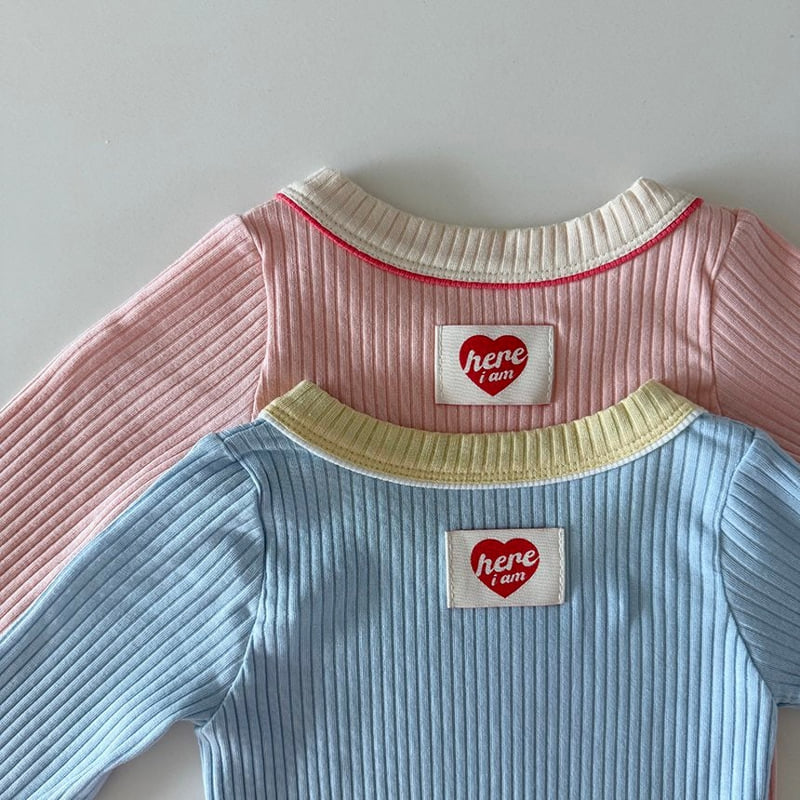 Here I Am - Korean Baby Fashion - #babyboutiqueclothing - Palatte Pajamas - 10