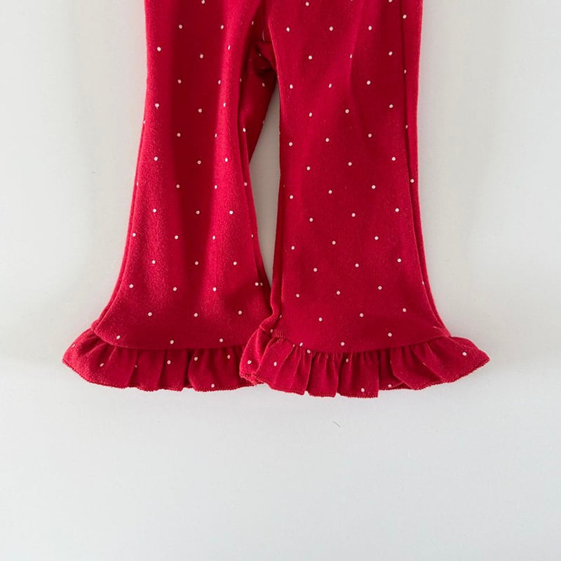 Here I Am - Korean Baby Fashion - #babyfashion - Frill Dot Leggings - 3