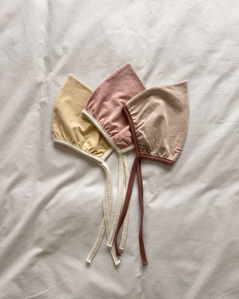 Here I Am - Korean Baby Fashion - #babyfever - Plain Hat - 3