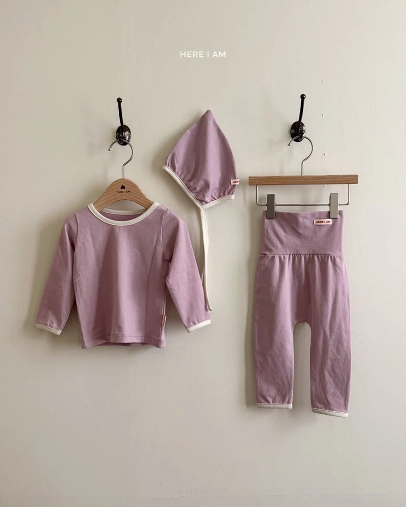 Here I Am - Korean Baby Fashion - #babyfever - Plain Pajamas - 9