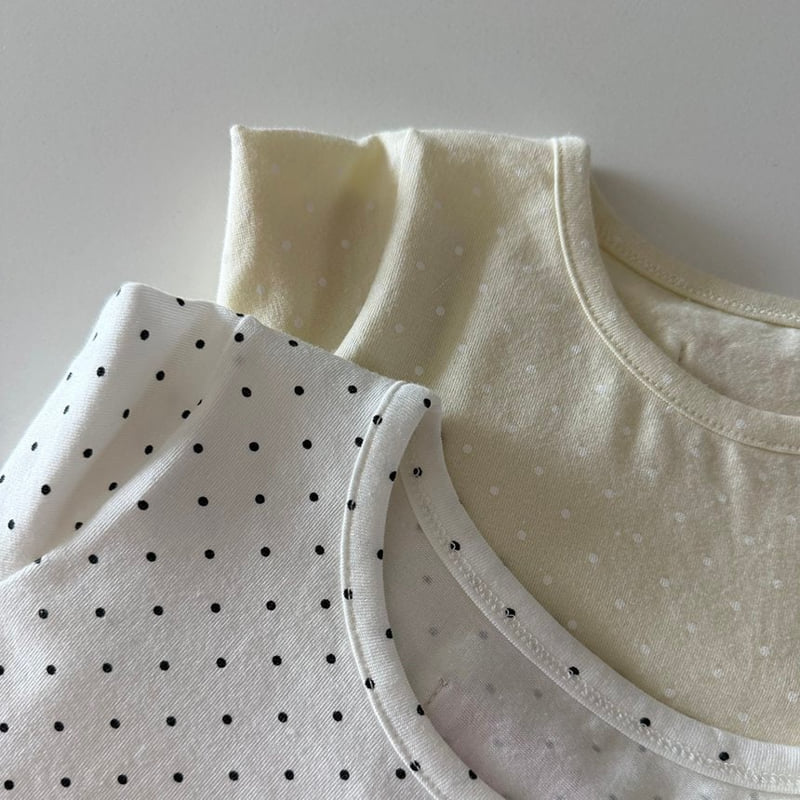 Here I Am - Korean Baby Fashion - #babyfever - Dot Modal Pajamas - 8