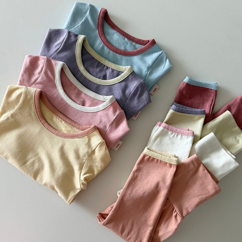Here I Am - Korean Baby Fashion - #babygirlfashion - Candy Modal Pajamas