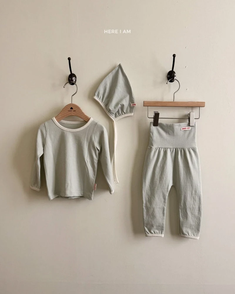 Here I Am - Korean Baby Fashion - #babygirlfashion - Plain Pajamas - 10