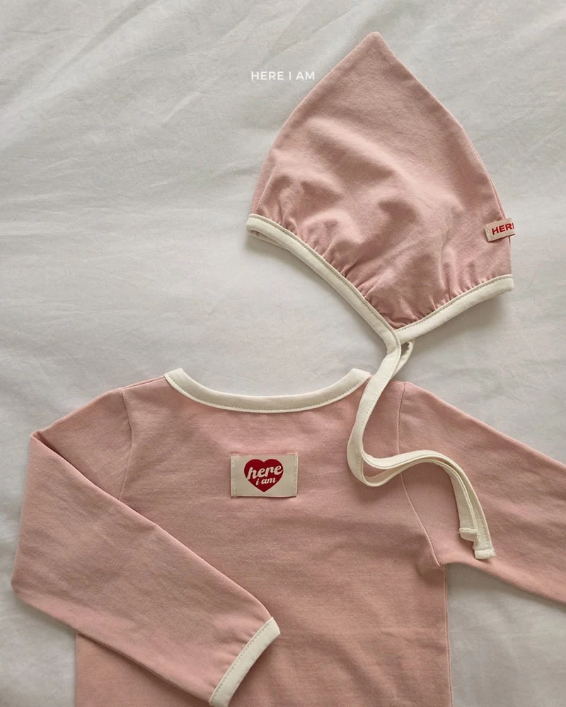 Here I Am - Korean Baby Fashion - #babylifestyle - Plain Pajamas - 11